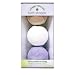 Village Naturals Bath Shoppe Bath Bomb Trio (Lavender, Vanilla & White Tea) 5.28 oz