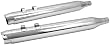 S&S Cycle Chrome End Cap Quiet-Tour Muffler 106-5980