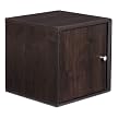 itso 1x1 Cube with Door - Espresso