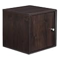 itso 1x1 Cube with Door - Espresso