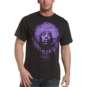 Zion Rootswear Men's Jimi Hendrix Purple Haze T-Shirt