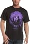 Zion Rootswear Men's Jimi Hendrix Purple Haze T-Shirt,Black,Large