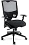 Alera EP42ME10B Epoch Series Mesh Mid-Back Swivel/Tilt Multifunctional Chair, Black