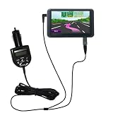FM Transmitter with integrated Car Charger for the Garmin nuvi 765 - uses Gomadic TipExchange Technology