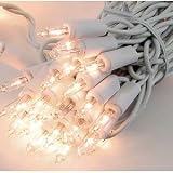 100 Icicle Lights - Clear