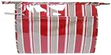 Kate Spade Lawnchair Red Stripe Large Heddy Cosmetic