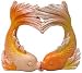 BR KISSING GOLDFISH HEART 2 SM