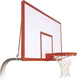 First Team Ruffneck Dynasty In-Ground Basketball Hoop with 72 Inch Fiberglass Backboard