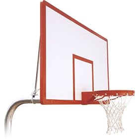 First Team Ruffneck Dynasty In-Ground Basketball Hoop with 72 Inch Fiberglass Backboard
