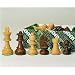 Weible Spiele 01093 - Schachfiguren Staunton-Form, Königshöhe 76 mm