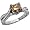 2.05ct Brown Cushion Cut Diamond Engagement Ring 14k White Gold (5)