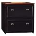 Bush Fairview Lateral File - WC53981-03 (Black/Cherry) (30.75H x 29.63W x 20.88D)