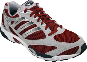 Adidas Mens adiZero CS 2 Cardinal/Metallic Silver/Dark Shale Running shoe