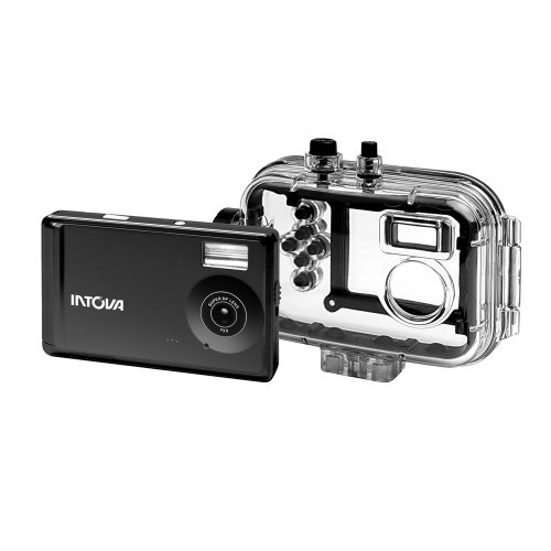INTOVA INWD-IC500 5.0 Megapixel Digital Sports Camera with Waterproof Housing -130FT