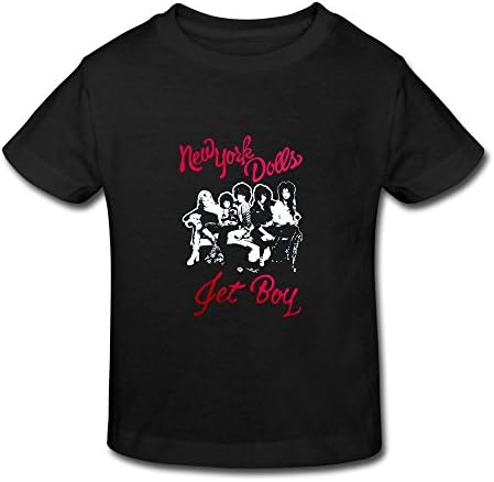 NEW YORK DOLLS Band Boy&Girl T-shirts Tee Black
