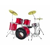 Tony Smith ドラム入門セット 16点 TDR500+ メタリックレッド TDR500+-MRD