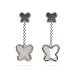 Eve's Addiction MOP Butterfuly Drop Earrings- CLEARANCE- FINAL SALE