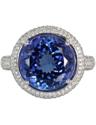 14K Exquisite Tanzanite Ring with diamonds (NEW ARRIVAL)