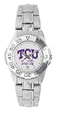 Texas Christian University Horned Frogs TCU Ladies Sports Steel Watch Ladies Sports Steel Watch