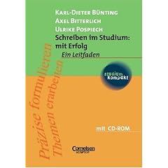 studium kompakt - P�dagogik: Schreiben im Studium: mit Erfolg: Studienbuch mit CD-ROM