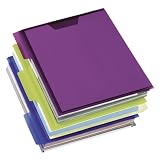 Folder File Organizers, Translucent Fashion Assortment, 6/Pack ESS51060