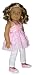 Pink Dot Shoes, Pink Dressy Top, and White Leggings. Doll Clothes Fit 18