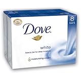 Dove Bar Soap, White, 16 Count