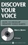 Discover Your Voice: How to Develop Healthy Voice Habits