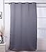 Deconovo Blackout Curtain Darkening Panel for Bedroom or Living Room Grommet Thermal Insulated Reduce Drape, 52 x 63 Inch, Light Grey