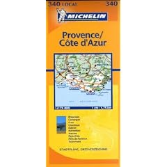 Michelin France: Bouches-Du-Rhones, Var Map No. 340 (Michelin Local France Maps)