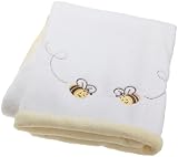 Kids Line Cute as Can Bee Boa Blanket, Yellow
