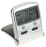 Oregon Scientific AS316NE-S Nightfinder Travel Alarm Clock, Silver