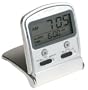Oregon Scientific AS316NE-S Nightfinder Travel Alarm Clock, Silver