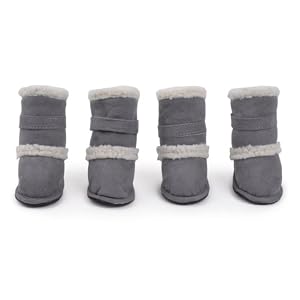 Grey Sherpa Dog Booties