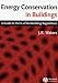 Books : Energy Conservation in Buildings: A Guide to Part L of the Building Regulations