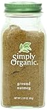 Simply Organic Nutmeg Ground CERTIFIED ORGANIC 2.3oz. bottle