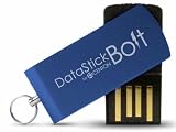 New - DATASTICK BOLT 8GB USB FLASH DRIVE-BLUE - 8GBDSB-BLUE