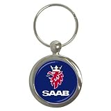 SAAB Logo New Key Chain 