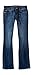 P.S. From Aeropostale Girls Dark Wash Core Bootcut Jean Slim
