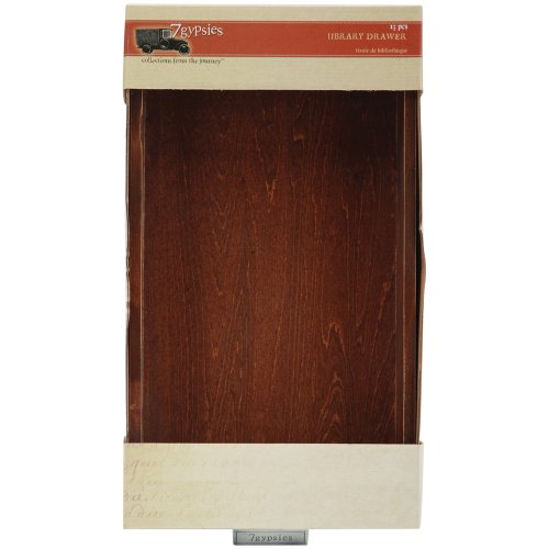 7 Gypsies 6 1 3 Inch By 4 Inch Library Drawer With Index Cards