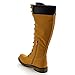 Nature Breeze Lauren-02HI Women's Round Toe Side Zipper Lace Up Knee High Boot