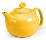 LIVESTRONG by Chantal Ceramic Teapot, Glossy Golden Yellow