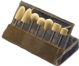 7pc. Felt Bob Set in Cassette Holder