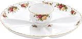 Royal Albert Old Country Roses Chip & Dip