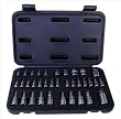 Advanced Tool Design Model  ATD-125  35Pc TORX Bit Set 1/4, 3/8, 1/2 Drive