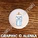 BABY BY ALENKA BOTTLE BLUE DRAWER PULLS KNOBS