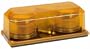 Wolo Model  3700M-A Priority 2 Magnetic Mount Strobe Mini Bar Warning Light - Amber