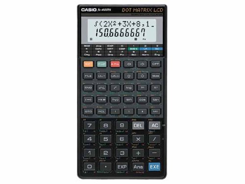 Cover image : CASIO プログラム関数電卓 FX-4500PA-N 仮数10桁