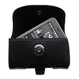 Horizontal Leather Case with Belt Clip/Loop for the HTC P3470