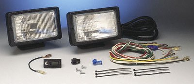 KC HiLiTES 717 57 Series Black Plastic Flood Light System KC HiLiTES 717 57 Series Black Plastic Flood Light System